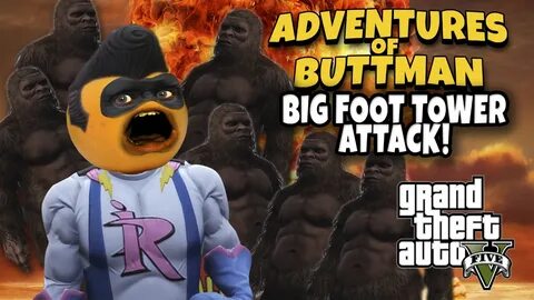 Adventures of Buttman #12: BIGFOOT TOWER ATTACK! (Annoying O