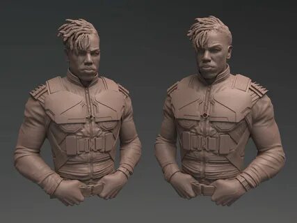 ArtStation - Black Panther Killmonger Fanart