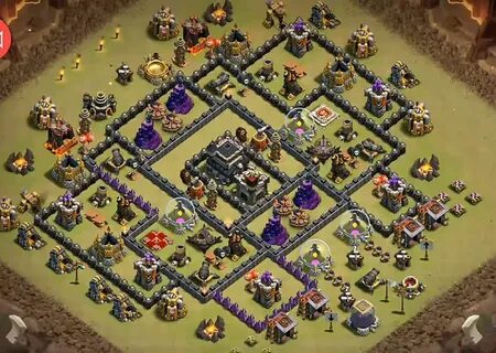 33+ Best TH9 War Base Links 2022 (New!) Anti.... Clash of cl