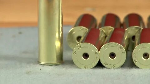Cleaning 10 Gauge Brass Shotgun Shells Presented by Larry Po