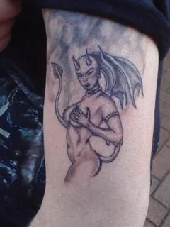 Female Demon tattoo