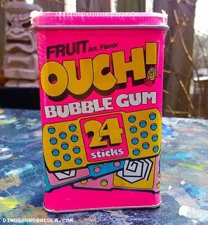 Mummy Shark : Photo Ouch bubble gum, Bubble gum brands, Bubb