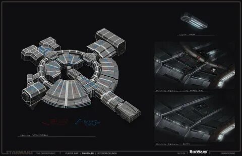 ArtStation - Smuggler Ship Interior