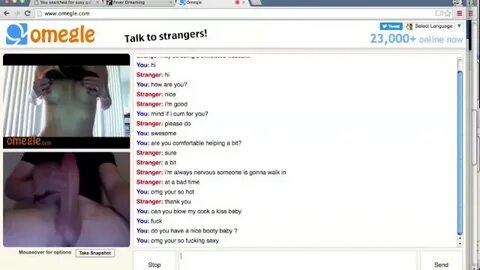 Cheating Omegle Slut Blows Kiss for Big Cock Porn Video