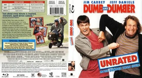 Dumb and Dumber- Movie Blu-Ray Scanned Covers - Dumb and Dum