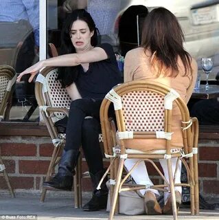 Krysten Ritter looks naturally pretty completely make-up fre