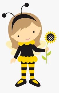 Paper Dolls, Buzz Bee, Bee Clipart, Girl - Bumble Bee Costum