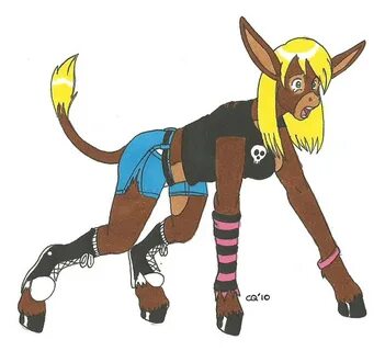 Random donkey TF, again by cqmorrell on DeviantArt