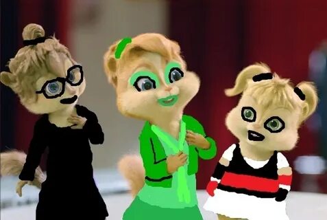 The Chippettes in costumes - Alvin and the Chipmunks Fan Art