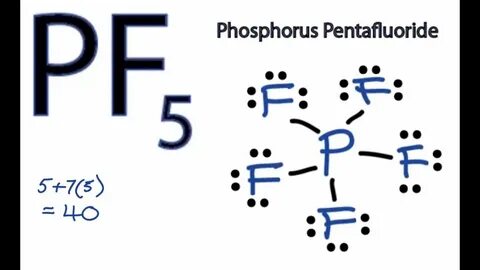 PF5 Lewis Structure - How to Draw the Lewis Structure for PF