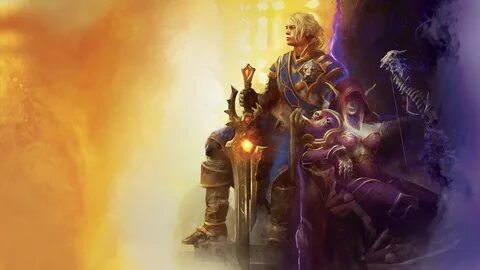 Anduin Wrynn Sylvanas Windrunner WoW 4K Wallpaper #4.456