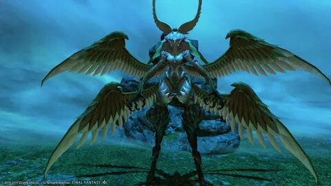 Garuda from Final Fantasy XIV: A Realm Reborn. My favorite b