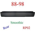 RP01 & RP15 81 87 Chevy 2Pc Front & Rear Roll Pan Smoothie W
