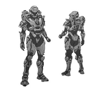 Brendan Krause - Halo Spartan Armor Design