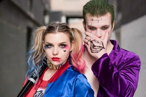 Harley Quinn and Joker Couple Costume - Blonde & Ambitious B