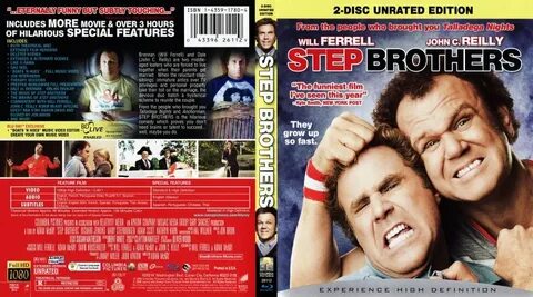 Step Brothers- Movie Blu-Ray Scanned Covers - Step Brothers 
