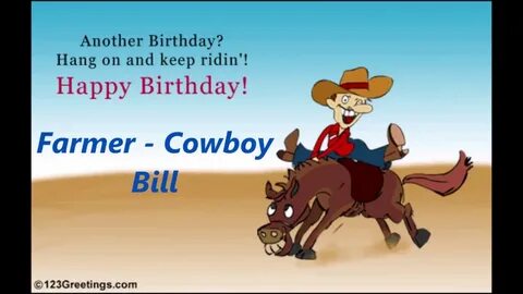 LAST STOP HORSE RESCUE wishes Bill Truelove a Happy Birthday