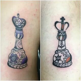 220+ Chess Tattoos Designs (2022) Pieces of King, Queen, Boa