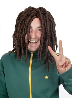 brown dreadlock wig