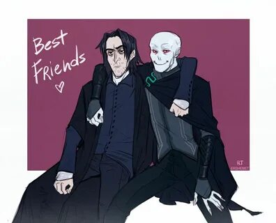 Snape and Riddle are best friends by Ershebet on DeviantArt 