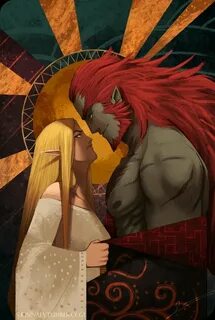 Zelda & Ganon from figmentforms@tumblr Tale of Two Rulers - 