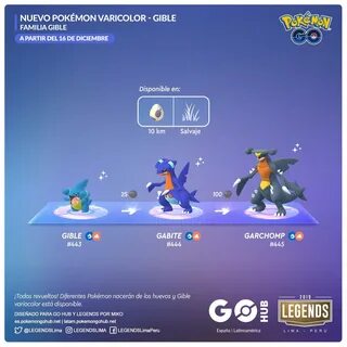 Pokémon GO Hub ES Twitterissä: "*Gible variocolor ya se encu