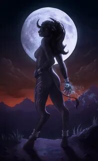 ArtStation - Minotaur Moon Druid - Commission, Tamás Patkós 