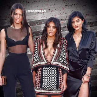 derrious adams - Kim,Kylie,Kendall