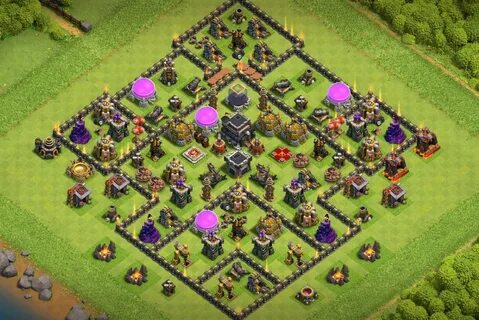 15+ (Best) TH9 Base (Copy Link) 2021 " Bestcocbases