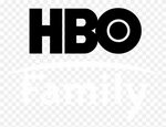 Hbo Family Logo Black And White - Time Warner, HD Png Downlo