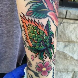 60+ Hot Weed Tattoo Designs - Legalized Ideas in (2019)