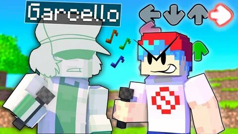 GARCELLO RETURNS vs Boyfriend Minecraft Friday Night Funkin 