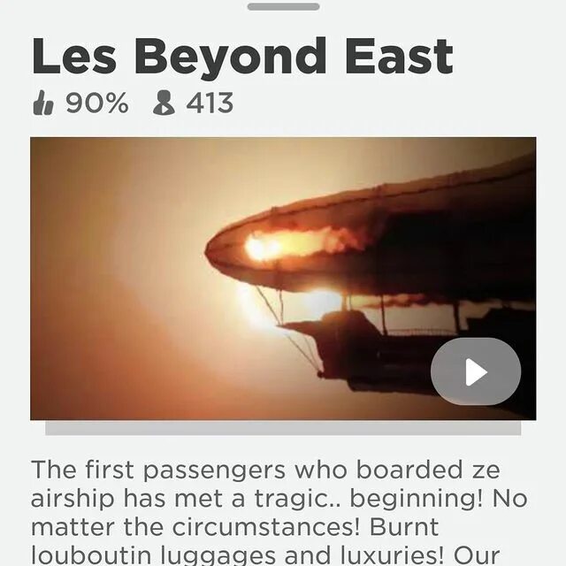 May be an image of text that says 'Les Beyond East 90% 413 The first p...