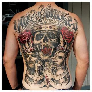 ★ ☆ World of Tattoo ☆ ★ backpiece by Raul Ugarte (960 × 960)