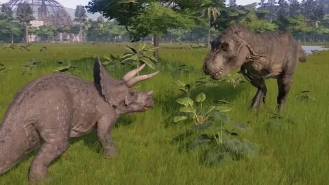 1993 Triceratops VS T-Rex, Spinosaurus, Carnotaurus, Ceratos