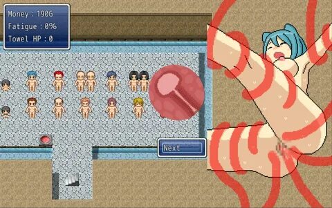 Neko BathHouse animated hentai game developed by MonoTool (2