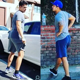 Scott Disick pokes fun at Rob Kardashian's booty to rival hi