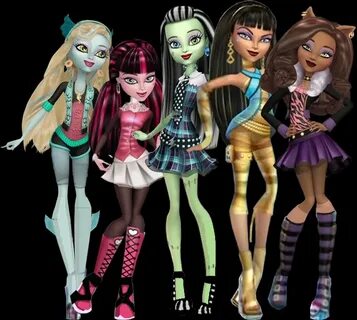 Monster High characters in 3D Monster high characters, Monst