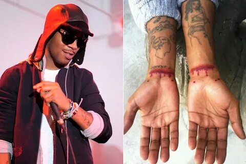 Kid Cudi Gets Grisly New Tattoo Depicting Slit Wrists