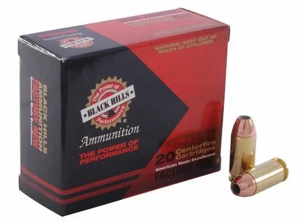 Black Hills 40 S&W #Ammo 180 Grain Jacketed Hollow Point is 