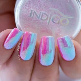 Iridescent Unicorn Nails Hacer uñas de gel, Manicura de uñas