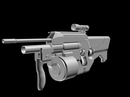 Yi Wei - 20/9mm SMG with Grenade launcher