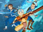 Katara, Aang & Sokka Avatar the last airbender, Avatar aang,