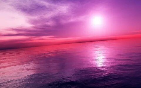 Purple sea wallpaper Sunset wallpaper, Purple sunset, World 