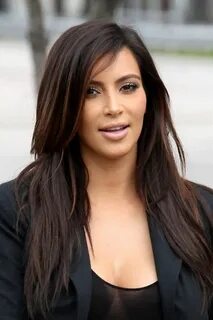 Kim Kardashian Balayage-- Exactly what I want with black/dar