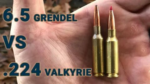 Ammo showdown: 6.5 Grendel vs .224 Valkyrie - YouTube