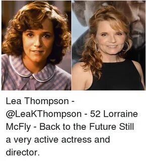 Lea Thompson - - 52 Lorraine McFly - Back to the Future Stil
