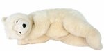 Мягкая игрушка Hansa Белый медведь спящий - купить по выгодн