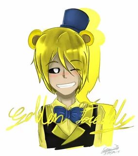 kuroiblackcat: Golden Freddy he smile is so cute... Anime fn