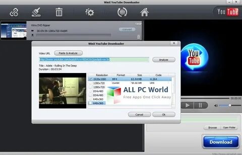 Download WinX YouTube Downloader Free - ALL PC World